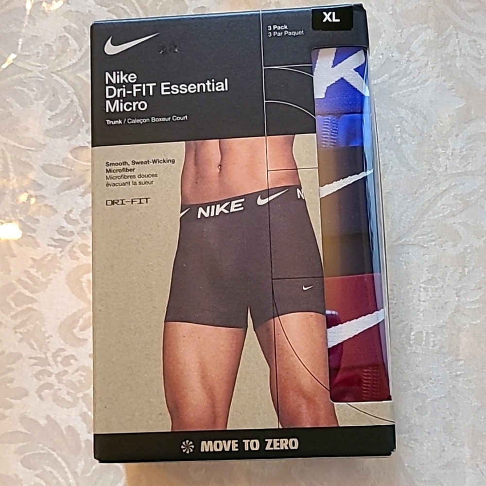 New Nike Dri- Fit Essential Micro Trunks.